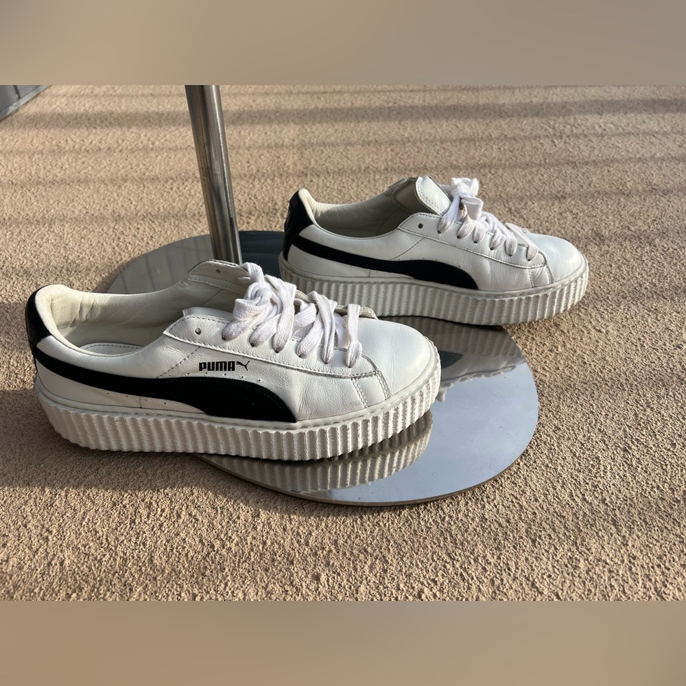 Puma by Rihanna hundred percent leather size 9